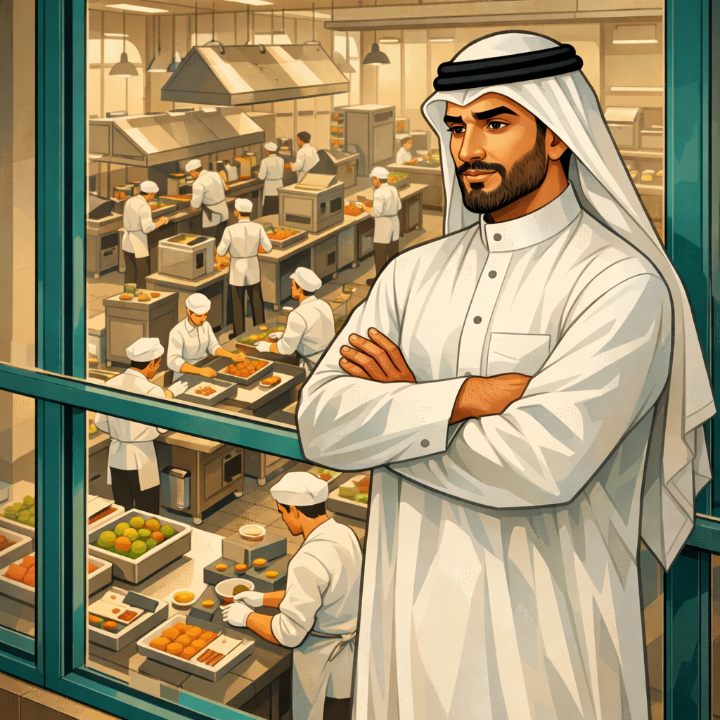 Jasmine RMS - Central Kitchen - Mudeer Oversight and Chain Management from Mobile App