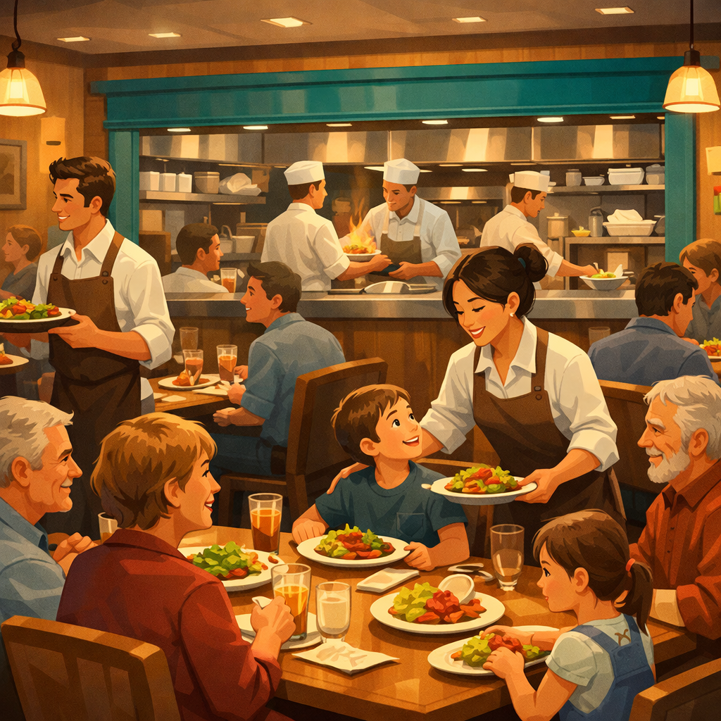 Jasmine RMS running fully offline with local server keeping POS, Waiter Pads, and Kitchen Screens active during internet outage