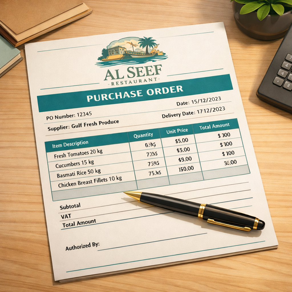 Jasmine RMS - Purchasing and Suppliers - Professional Purchase Orders Management