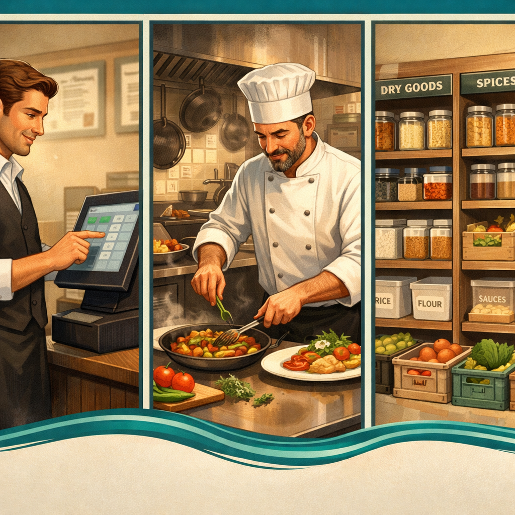 Jasmine RMS - Recipe Management - Seamless Integration from Sale to Ledger