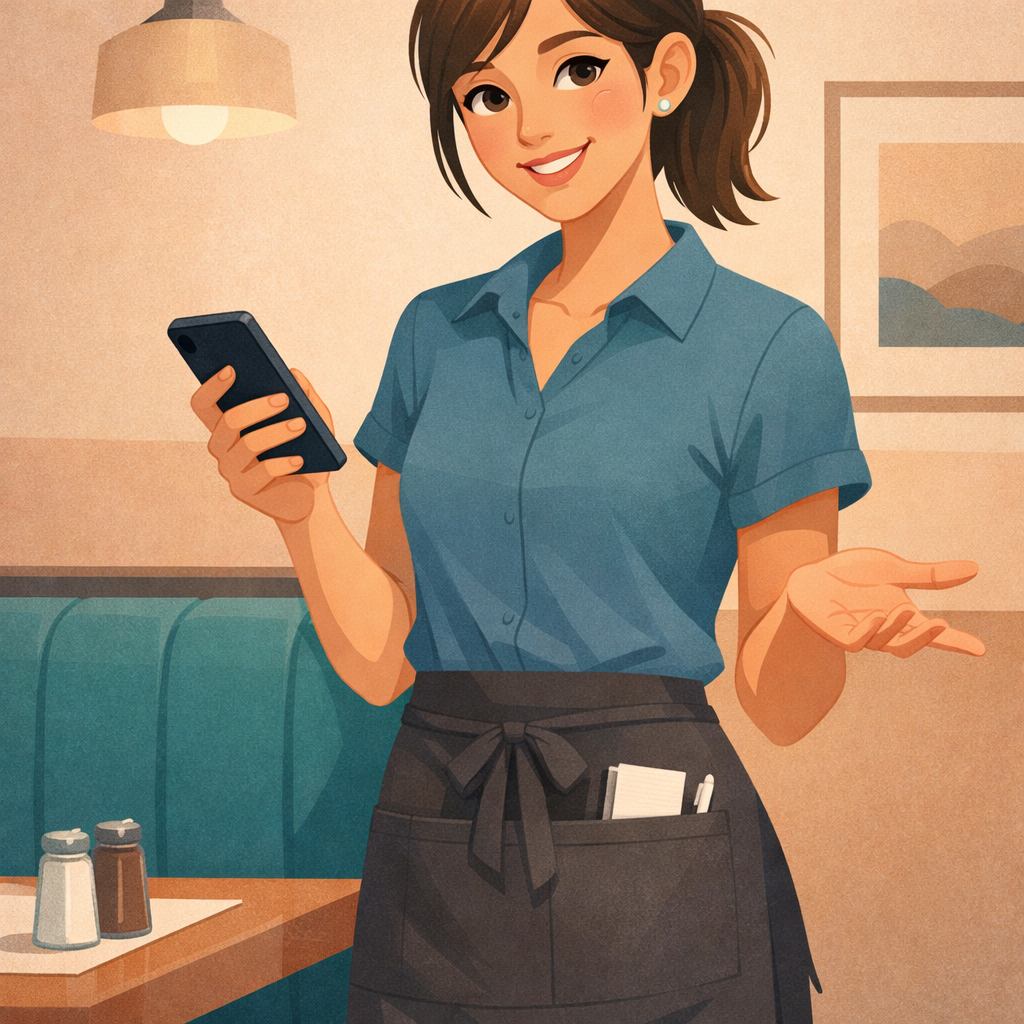 Jasmine - Waiter Pad - Speed for the Staff